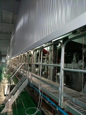 Macchina ondulata Kraft 40TD 2800mm di fabbricazione di carta del doppio cavo azionamento della sezione