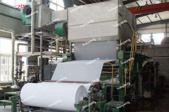 carta velina della toilette 15tpd di 2800mm che fa macchina per la linea di produzione enorme del rotolo del tessuto